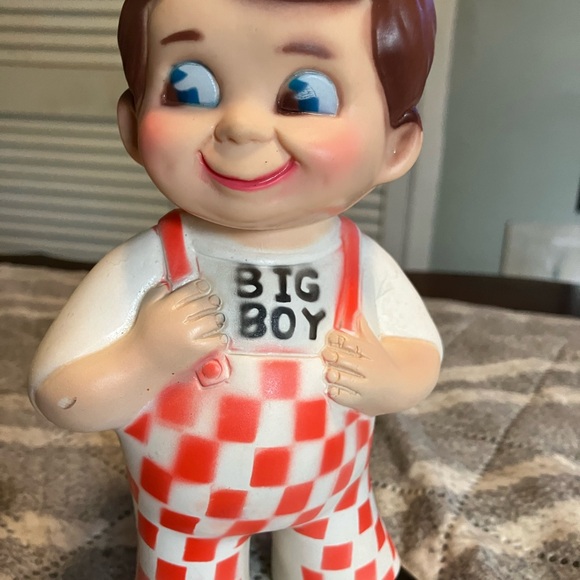 Vintage 1973 Big Boy of America Rubber Vinyl Figure Bank - Picture 4 of 10